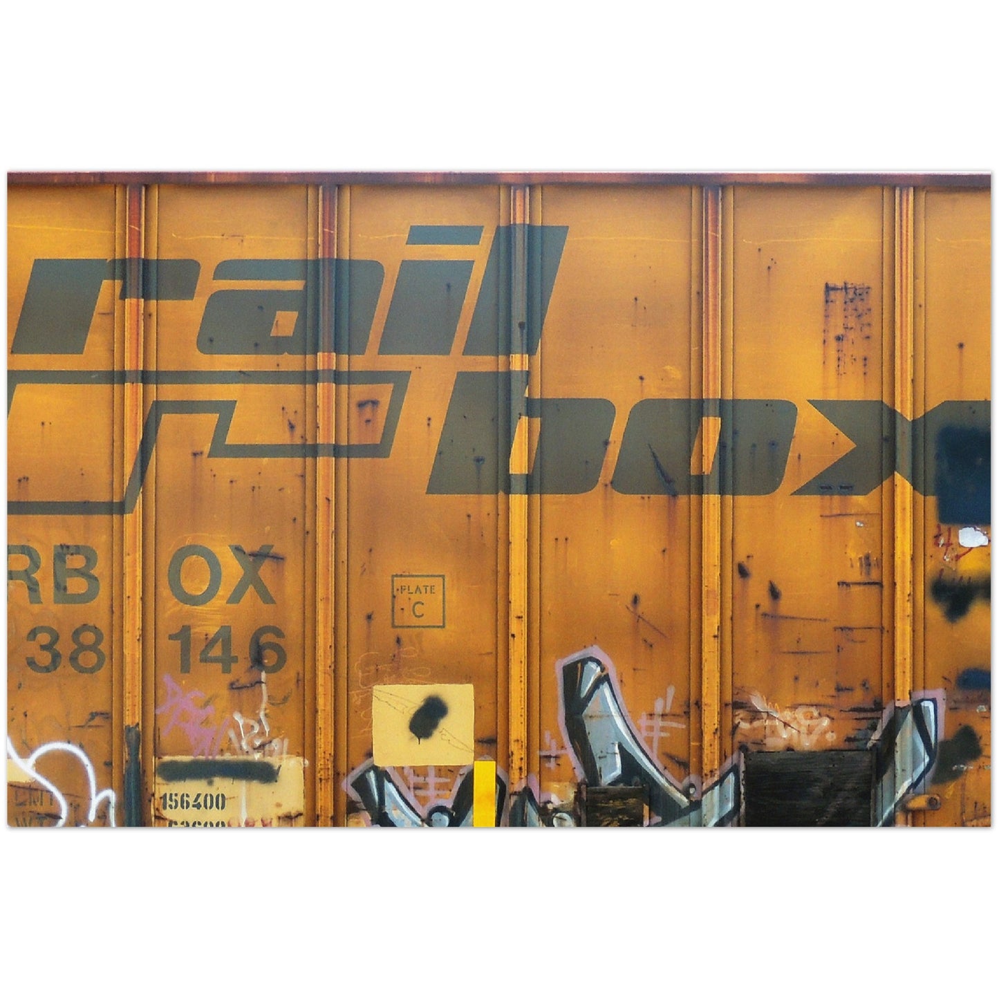 RAIL BOX (RBOX) HORIZONTAL METAL PRINT